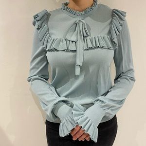 Zara Knit Top Size Large.